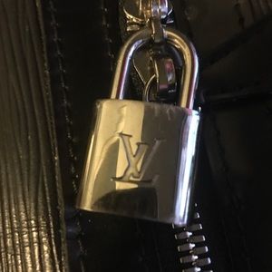 Epi large LV tote overnight bag   /briefcase Black